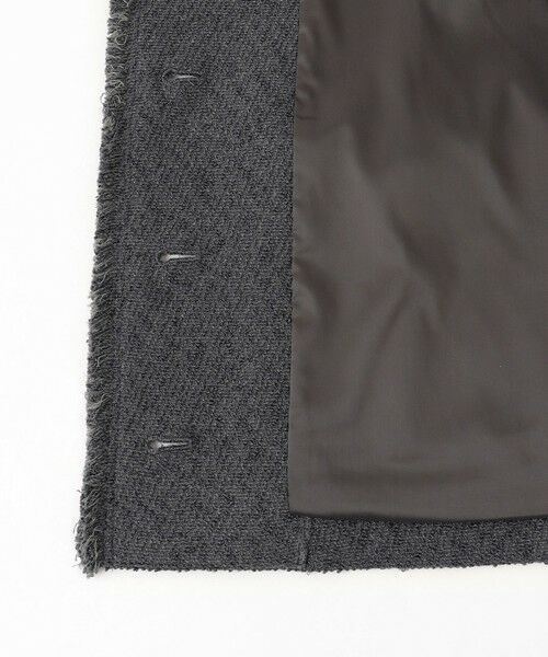 L size ONWARD(大きいサイズ) / エルサイズオンワード ノーカラージャケット | 【SHIHOさん着用】ブライトリングツイード ジャケット | 詳細14