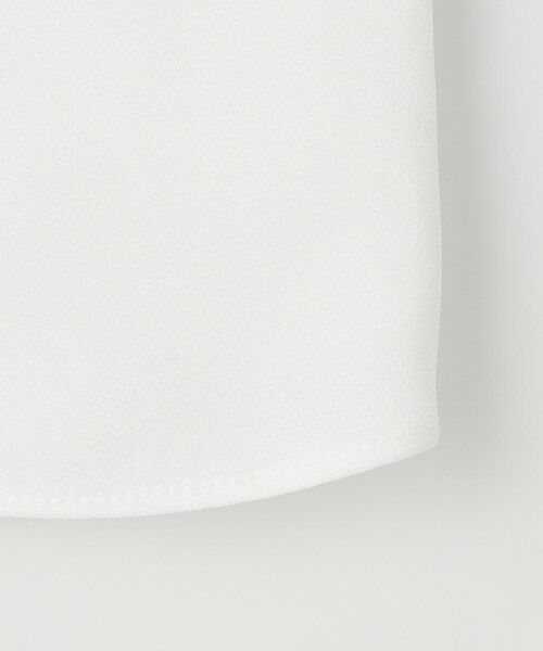 L size ONWARD(大きいサイズ) / エルサイズオンワード カットソー | ジョーゼット モックネック カットソー | 詳細15