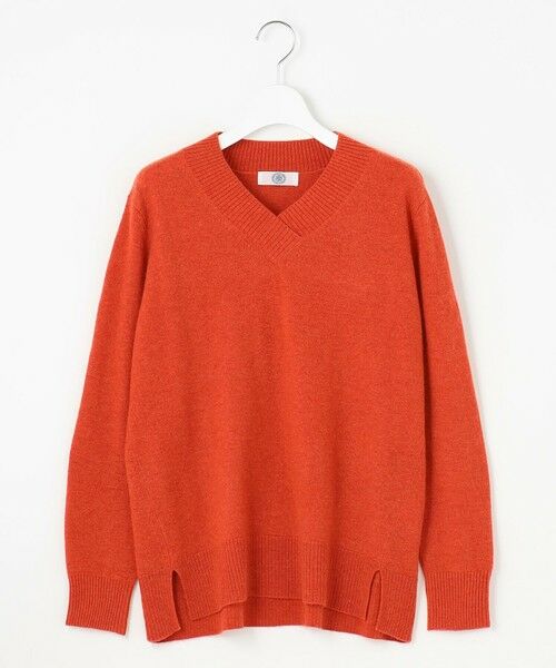 L size ONWARD(大きいサイズ) / エルサイズオンワード ニット・セーター | 【洗える】CASHMERE BLEND Vネック プルオーバーニット | 詳細20