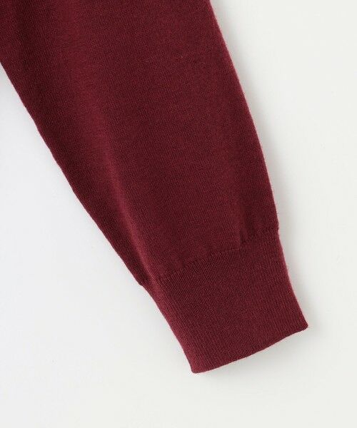 L size ONWARD(大きいサイズ) / エルサイズオンワード カーディガン・ボレロ | 【ウールブレンドシリーズ】ベーシック カーディガン | 詳細11