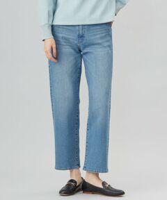 【洗える】BASIC STRETCH DENIM ボーイフィット パンツ