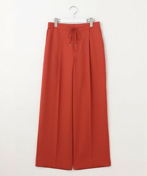 L size ONWARD(大きいサイズ) / エルサイズオンワード その他パンツ | 【洗える】ツイステッドダブルクロスワイドストレート パンツ | 詳細20