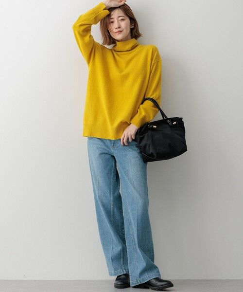 L size ONWARD(大きいサイズ) / エルサイズオンワード デニムパンツ | 【RED CARD TOKYO×23区】デニム ワイドパンツ | 詳細7