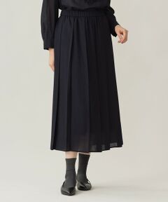 【SHIHOさん着用・セットアップ対応・洗える】ハイツイストビエラプリーツ スカート