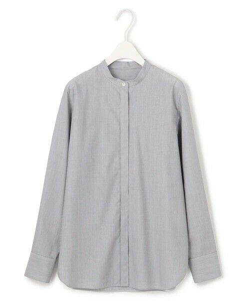 L size ONWARD(大きいサイズ) / エルサイズオンワード シャツ・ブラウス | 【CLASSY.1月号掲載・洗える】 クリーンブロード ボウタイブラウス | 詳細11