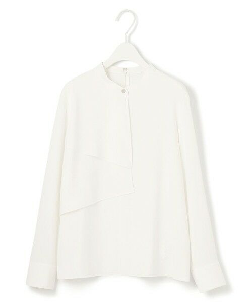 L size ONWARD(大きいサイズ) / エルサイズオンワード シャツ・ブラウス | 【洗える】ストレッチジョーゼット ラッフルデザインブラウス | 詳細16