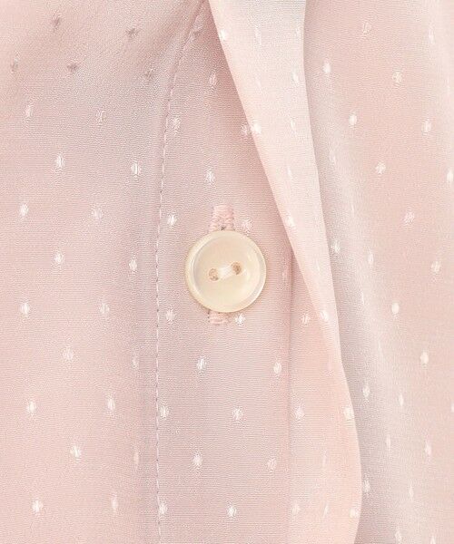 L size ONWARD(大きいサイズ) / エルサイズオンワード シャツ・ブラウス | 【洗える】ドットドビーデシン ブラウス | 詳細30