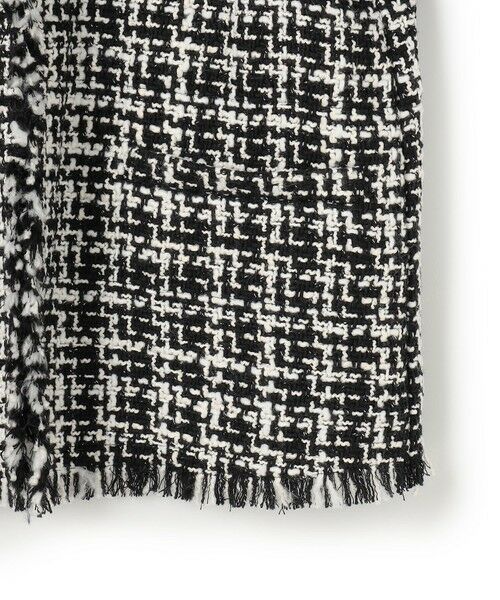 L size ONWARD(大きいサイズ) / エルサイズオンワード ノーカラージャケット | 【CLASSY.1月号掲載】ルレックスツイード ノーカラージャケット | 詳細15