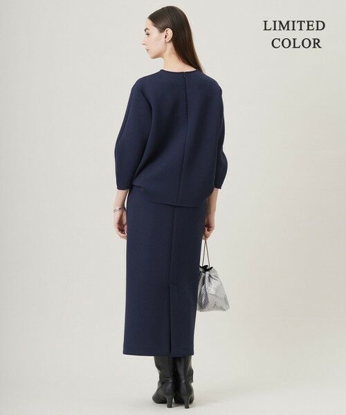 L size ONWARD(大きいサイズ) / エルサイズオンワード カットソー | 【洗える・WEB限定カラーあり】コンパクトダブルフェイス トップス | 詳細22