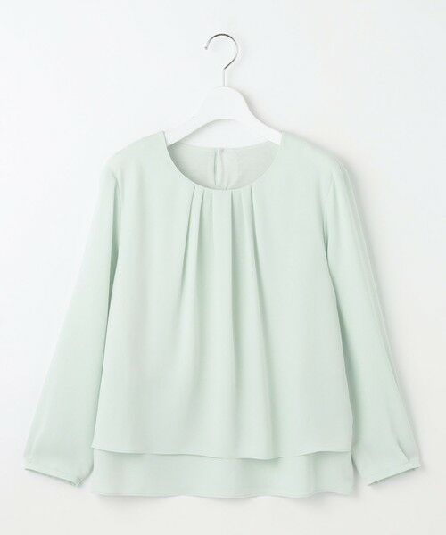 L size ONWARD(大きいサイズ) / エルサイズオンワード カットソー | プルエラツイル レイヤード カットソー | 詳細22