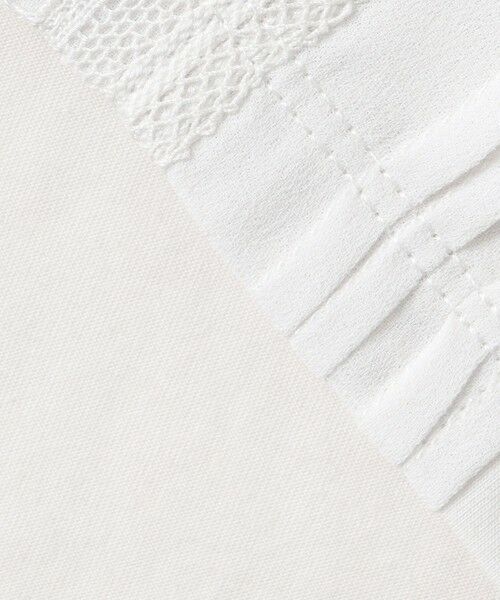 L size ONWARD(大きいサイズ) / エルサイズオンワード カットソー | プレーティングジャージー ピンタック カットソー | 詳細10