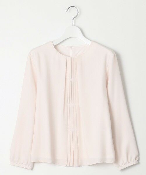 L size ONWARD(大きいサイズ) / エルサイズオンワード カットソー | プリーツ タック カットソー | 詳細10