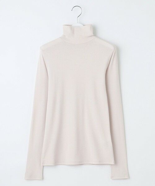 L size ONWARD(大きいサイズ) / エルサイズオンワード カットソー | 【見上愛さん着用/LEE10月号掲載】レイヤードタートル カットソー | 詳細23