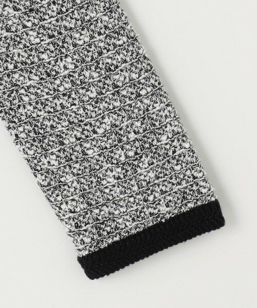 L size ONWARD(大きいサイズ) / エルサイズオンワード ノーカラージャケット | TWEED ニット ジャケット | 詳細14