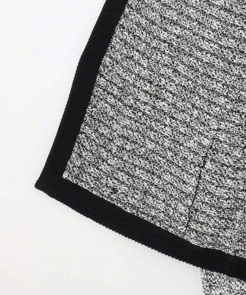 L size ONWARD(大きいサイズ) / エルサイズオンワード ノーカラージャケット | TWEED ニット ジャケット | 詳細18