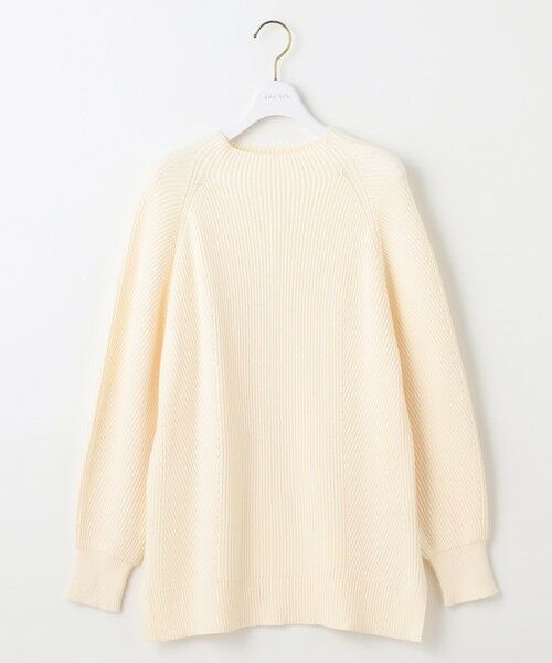 L size ONWARD(大きいサイズ) / エルサイズオンワード ニット・セーター | 【洗える・セットアップ可】アンチピリング変形畔 ボトルネック ニット | 詳細18