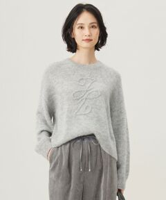 L size ONWARD(大きいサイズ) / エルサイズオンワード ニット・セーター | アルパカミドルゲージ ニット