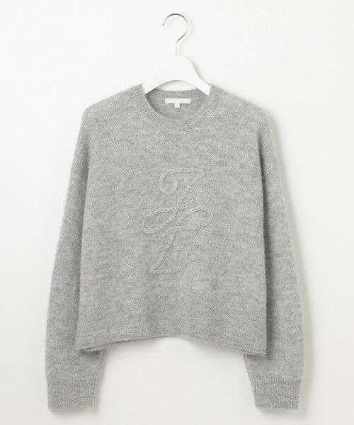 L size ONWARD(大きいサイズ) / エルサイズオンワード ニット・セーター | アルパカミドルゲージ ニット | 詳細4