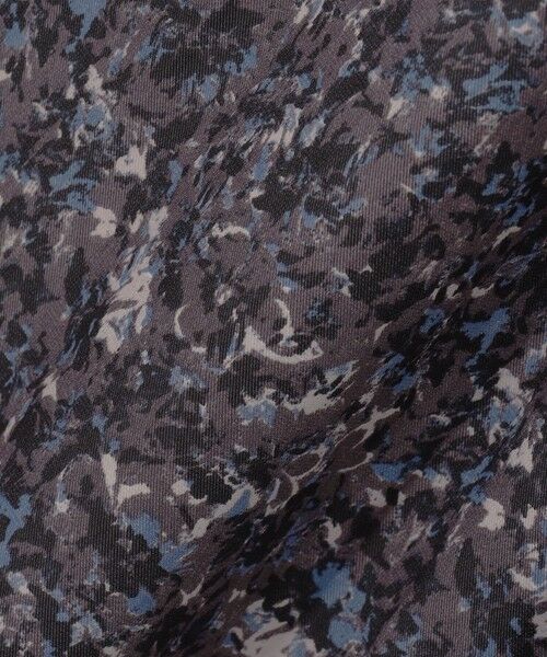 L size ONWARD(大きいサイズ) / エルサイズオンワード ロング・マキシ丈ワンピース | 【BAILA12月号掲載・貴島明日香さんコラボ】ペイントタッチフラワー ワンピース | 詳細20