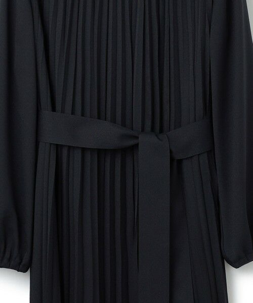 L size ONWARD(大きいサイズ) / エルサイズオンワード ロング・マキシ丈ワンピース | 【洗える】クリスタルアムンゼン プリーツワンピース | 詳細18