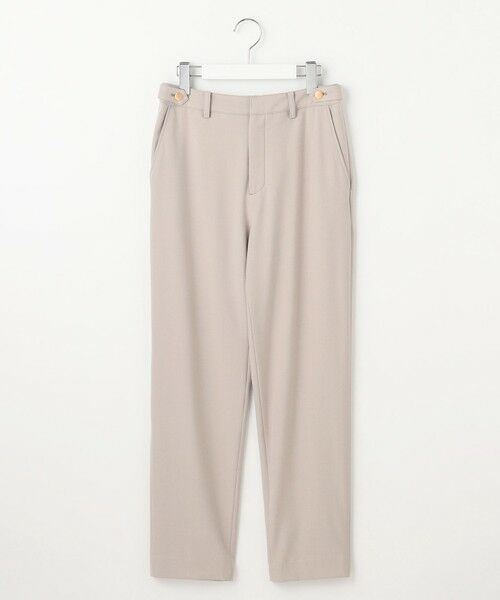 L size ONWARD(大きいサイズ) / エルサイズオンワード その他パンツ | 【洗える】2way thermoサキソニー テーパード パンツ | 詳細5