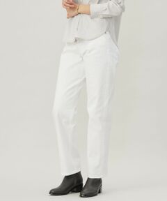 【洗える】BASIC STRETCH DENIM ボーイフィット パンツ