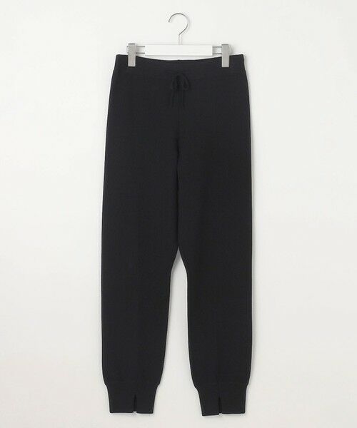 L size ONWARD(大きいサイズ) / エルサイズオンワード その他パンツ | 【セットアップ対応・洗える】レーヨンストレッチニットジョグ パンツ | 詳細4