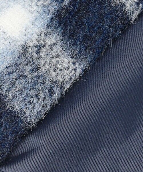 L size ONWARD(大きいサイズ) / エルサイズオンワード ピーコート | 【一部店舗限定】アルパカシャギーチェック コート | 詳細18