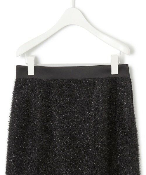L size ONWARD(大きいサイズ) / エルサイズオンワード ミニ・ひざ丈スカート | ルレックスヘアリージャカード ナロースカート | 詳細13