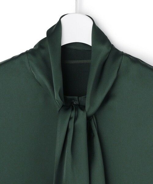 L size ONWARD(大きいサイズ) / エルサイズオンワード シャツ・ブラウス | 【WEB限定】 ドレープサテン ボウタイブラウス | 詳細19