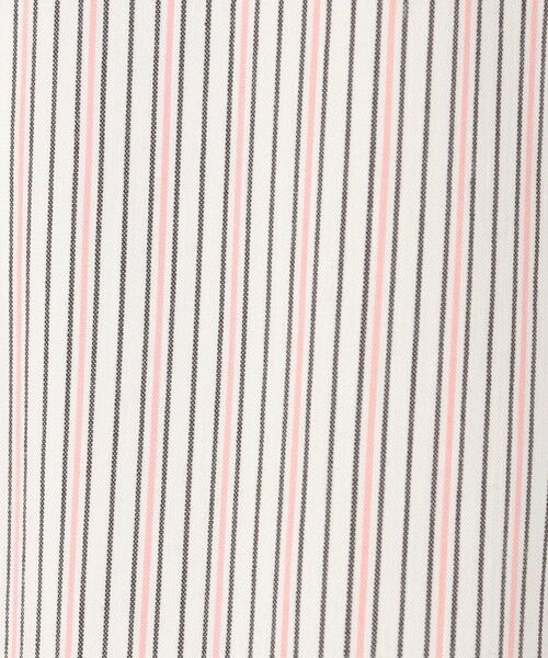 L size ONWARD(大きいサイズ) / エルサイズオンワード シャツ・ブラウス | 【洗える】BEZコットンナイロン ストライプ シャツカラー ブラウス | 詳細17