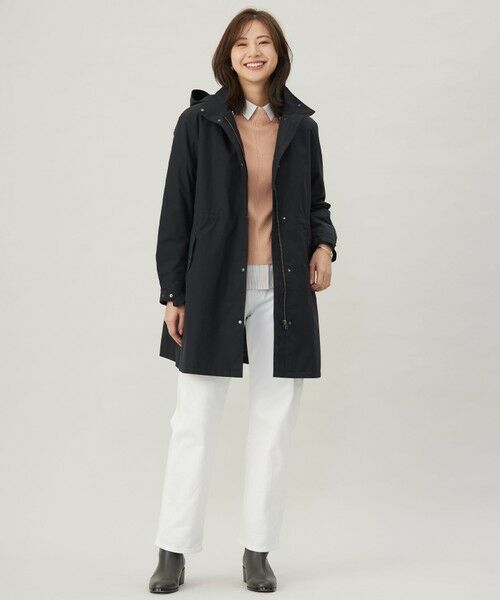 L size ONWARD(大きいサイズ) / エルサイズオンワード シャツ・ブラウス | 【洗える】BEZコットンナイロン ストライプ シャツカラー ブラウス | 詳細9