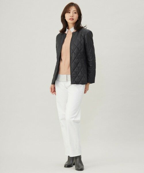 L size ONWARD(大きいサイズ) / エルサイズオンワード その他アウター | 【洗える】スパンライクナイロンタッサー フーデット コート | 詳細3