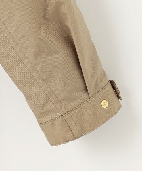 L size ONWARD(大きいサイズ) / エルサイズオンワード その他アウター | 【洗える】スパンライクナイロンタッサー フーデット コート | 詳細13