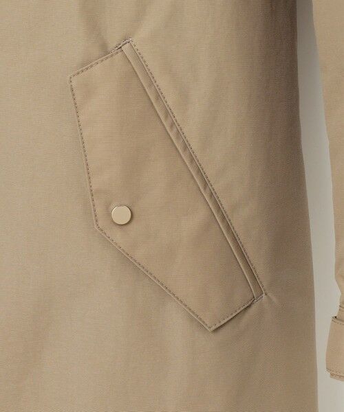 L size ONWARD(大きいサイズ) / エルサイズオンワード その他アウター | 【洗える】スパンライクナイロンタッサー フーデット コート | 詳細14