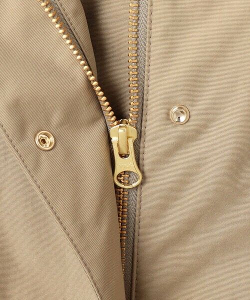 L size ONWARD(大きいサイズ) / エルサイズオンワード その他アウター | 【洗える】スパンライクナイロンタッサー フーデット コート | 詳細17
