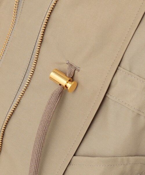 L size ONWARD(大きいサイズ) / エルサイズオンワード その他アウター | 【洗える】スパンライクナイロンタッサー フーデット コート | 詳細18