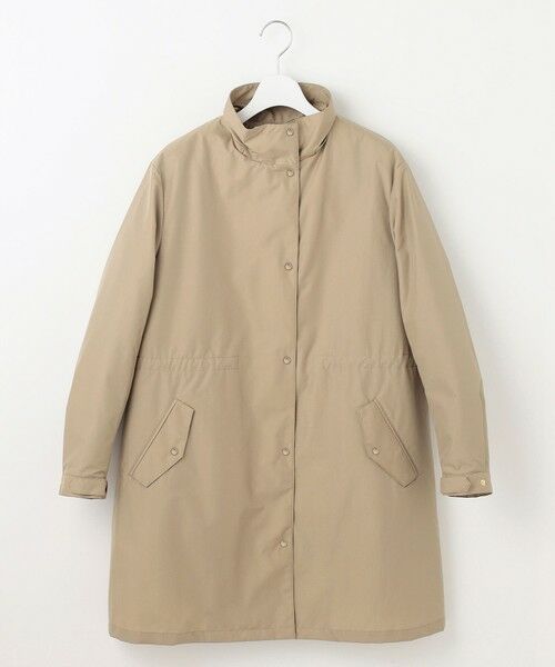 L size ONWARD(大きいサイズ) / エルサイズオンワード その他アウター | 【洗える】スパンライクナイロンタッサー フーデット コート | 詳細21