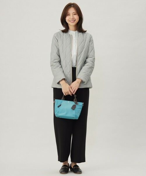 L size ONWARD(大きいサイズ) / エルサイズオンワード その他アウター | 【洗える】スパンライクナイロンタッサー フーデット コート | 詳細9