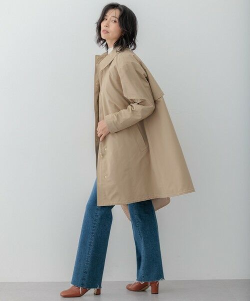 L size ONWARD(大きいサイズ) / エルサイズオンワード その他アウター | 【撥水加工/洗える】中綿ベストライナー付き マルチウェイアウター | 詳細9