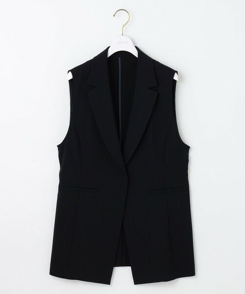 L size ONWARD(大きいサイズ) / エルサイズオンワード その他アウター | 【洗える】セレモニーダブルクロス ジレ | 詳細14