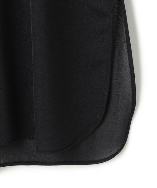 L size ONWARD(大きいサイズ) / エルサイズオンワード カットソー | 【WEB限定・洗える】 シアージャージーコンビ カットソー | 詳細10