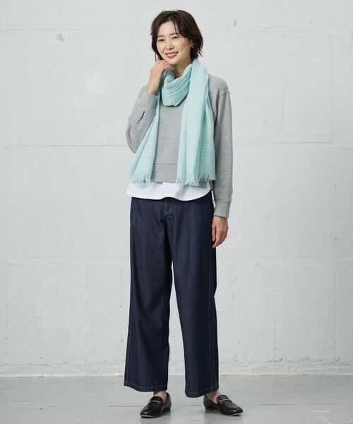 L size ONWARD(大きいサイズ) / エルサイズオンワード カットソー | 【WEB限定カラーあり】ラメ裏毛 カットソー | 詳細22