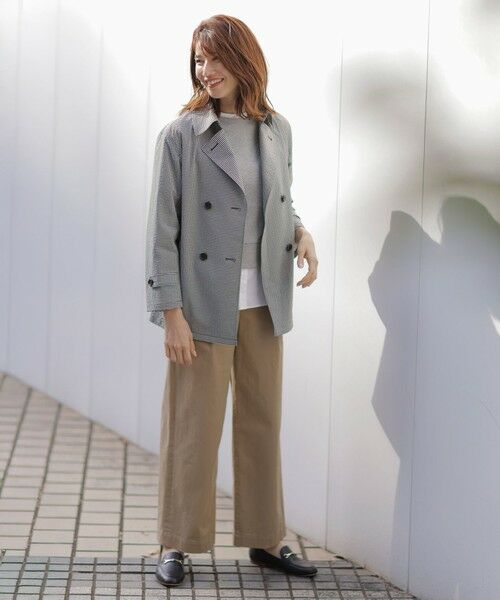 L size ONWARD(大きいサイズ) / エルサイズオンワード カットソー | 【WEB限定カラーあり】ラメ裏毛 カットソー | 詳細20