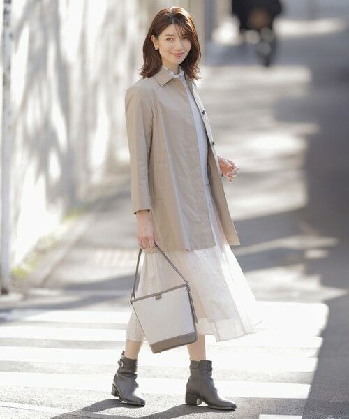 L size ONWARD(大きいサイズ) / エルサイズオンワード カットソー | ダンボールジャージー カットソー | 詳細3