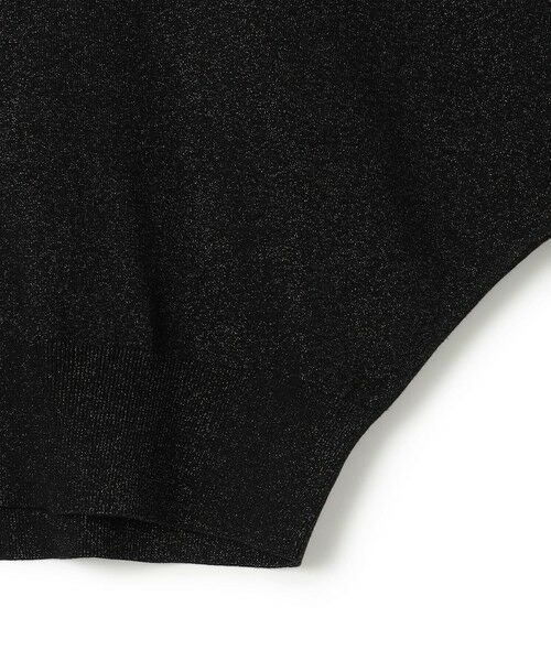 L size ONWARD(大きいサイズ) / エルサイズオンワード カーディガン・ボレロ | 【APPLAUDIR】コンパクト ドルマンスリーブ ラメカーディガン | 詳細21