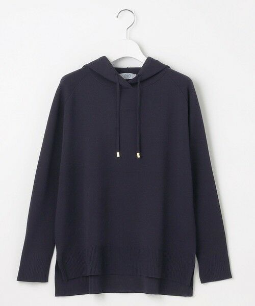L size ONWARD(大きいサイズ) / エルサイズオンワード パーカー | 【洗える】HOODIE ニット パーカー | 詳細5
