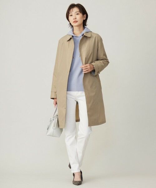 L size ONWARD(大きいサイズ) / エルサイズオンワード パーカー | 【洗える】HOODIE ニット パーカー | 詳細10