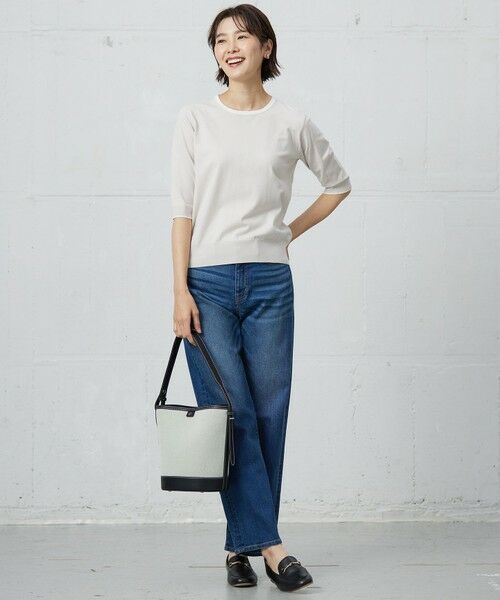 L size ONWARD(大きいサイズ) / エルサイズオンワード その他トップス | 【洗える・ニットセット】TRIM TWIN ニット | 詳細10