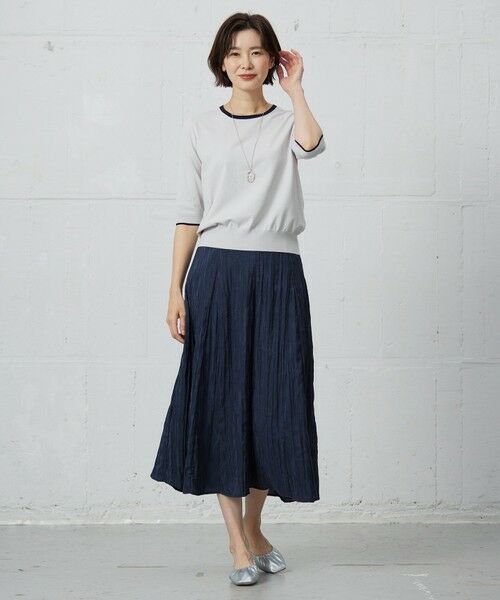 L size ONWARD(大きいサイズ) / エルサイズオンワード その他トップス | 【洗える・ニットセット】TRIM TWIN ニット | 詳細17